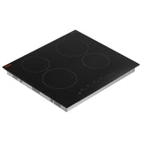 Built-in Electric Radiant Ceramic Cooktop 4 Burners