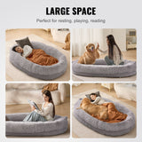 VEVOR Cozy Human Dog Bed - Washable & Versatile