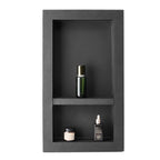 VEVOR Shower Niche 40.6 x 71.1 x 10.2 cm Recessed Wall Shelf for Bathroom