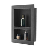 VEVOR Shower Niche 40.6 x 50.8 x 10.2 cm Recessed Wall Divider Shelf Bathroom