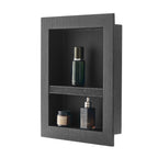 VEVOR Shower Niche 40.6 x 50.8 x 10.2 cm Recessed Wall Divider Shelf Bathroom