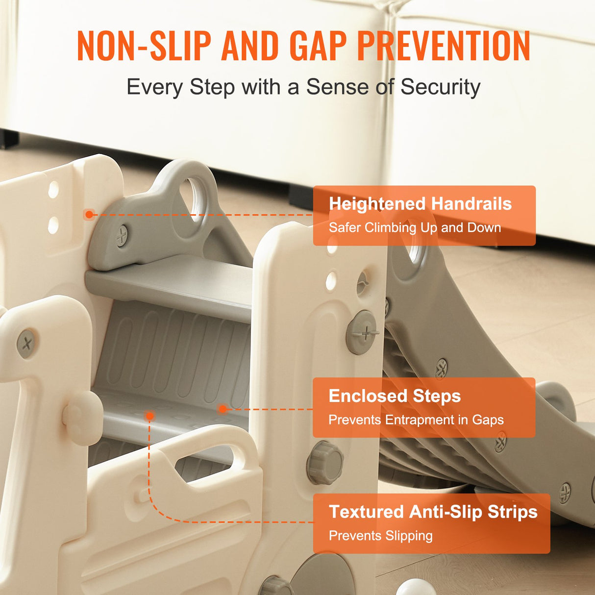 VEVOR Toddler Slide and Playset