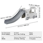 VEVOR Toddler Slide and Playset