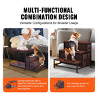 VEVOR Medium Pet Bunk Bed with Storage