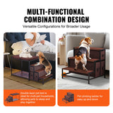 VEVOR Medium Pet Bunk Bed with Storage