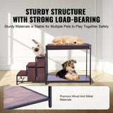 VEVOR Medium Pet Bunk Bed with Storage