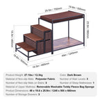 VEVOR Medium Pet Bunk Bed with Storage