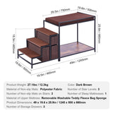 VEVOR Medium Pet Bunk Bed with Storage