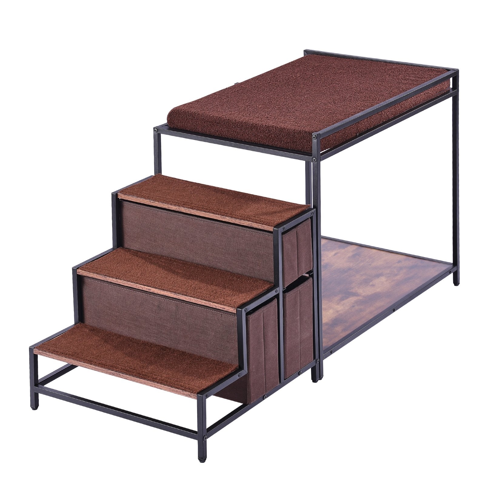 VEVOR Medium Pet Bunk Bed with Storage