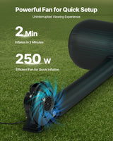 VEVOR 20 ft Inflatable Movie Screen 16:9