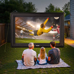 VEVOR 20 ft Inflatable Movie Screen 16:9