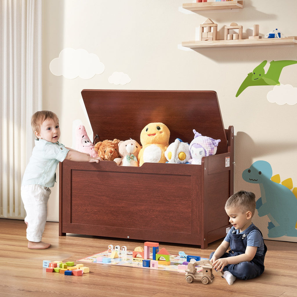 VEVOR Cherry Kids Toy Storage Bench