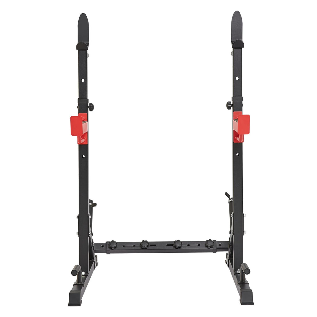 VEVOR Squat Power Rack Adjustable Heavy Duty Barbell Weight Bench Press Stand