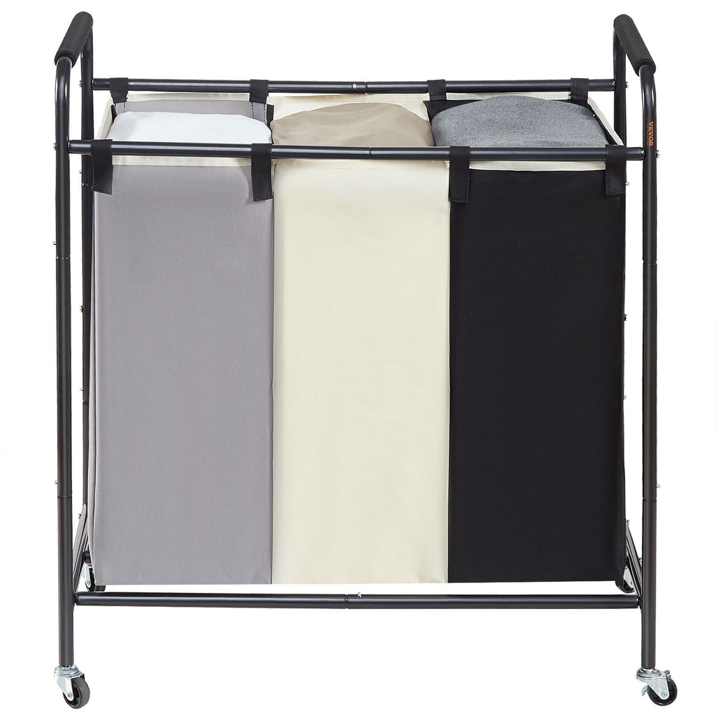 VEVOR 3-Section Heavy-Duty Laundry Sorter