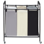 VEVOR 3-Section Heavy-Duty Laundry Sorter