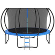 VEVOR 3.66m Heavy Duty Trampoline with Enclosure