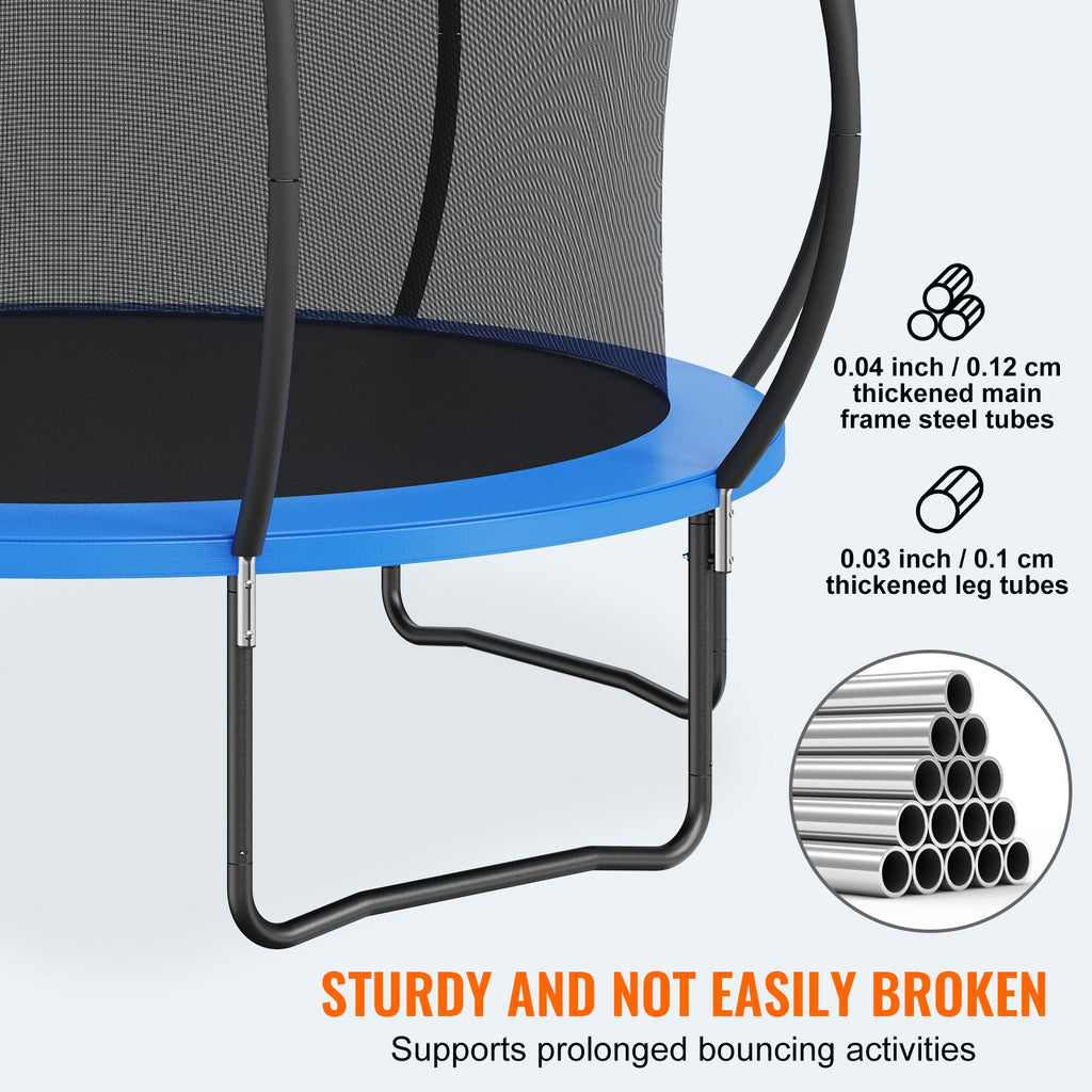 VEVOR 3.66m Heavy Duty Trampoline with Enclosure