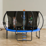 VEVOR 3.66m Heavy Duty Trampoline with Enclosure