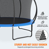 VEVOR 14FT Heavy Duty Trampoline with Enclosure