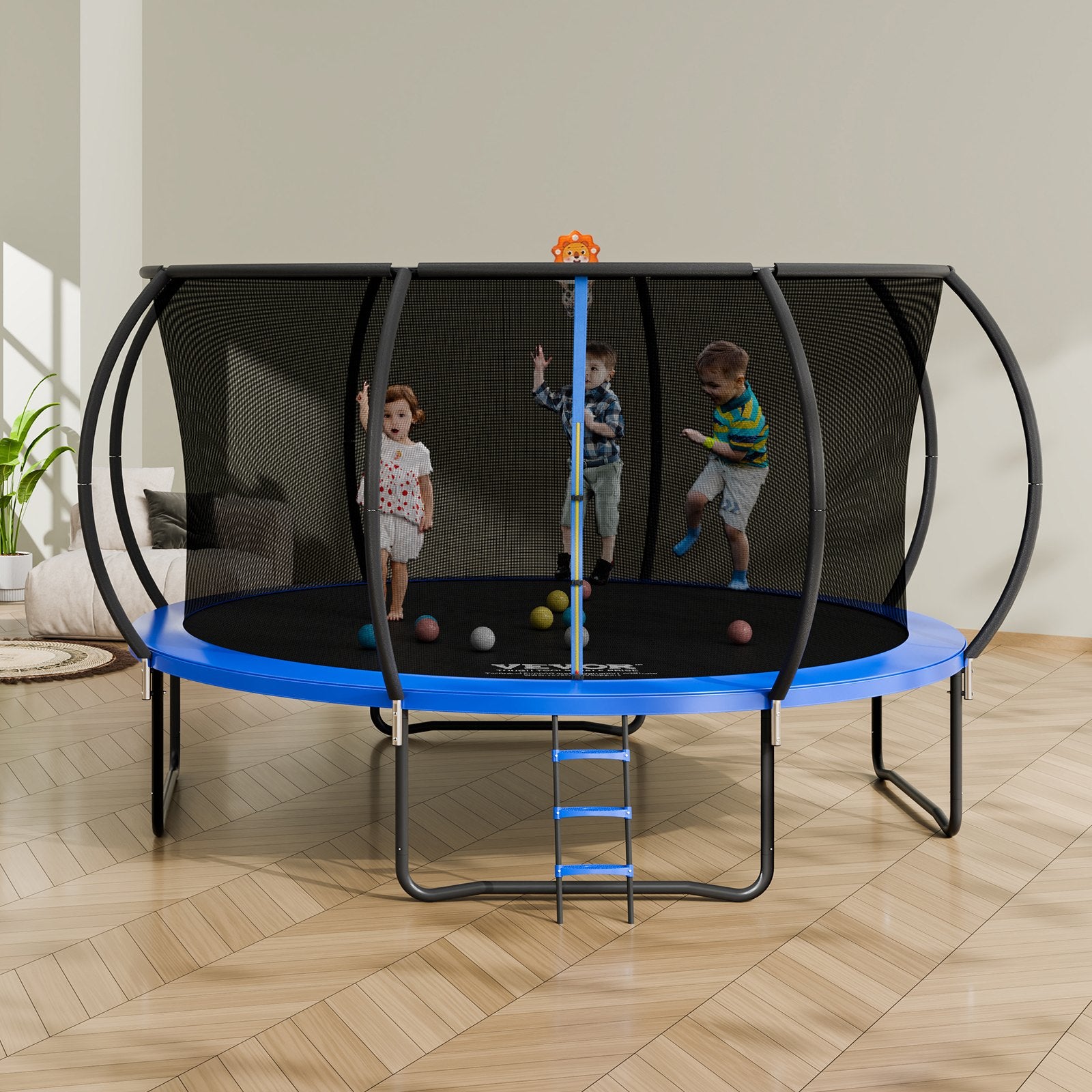 VEVOR 14FT Heavy Duty Trampoline with Enclosure