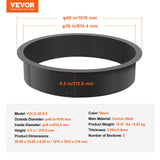 Round High-Temperature Steel Fire Pit Ring