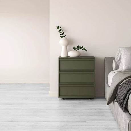 Light Gray Wood Grain Peel & Stick Tiles