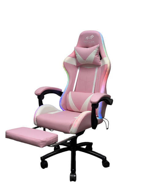 Ergonomic Gaming Chair with LED Lights