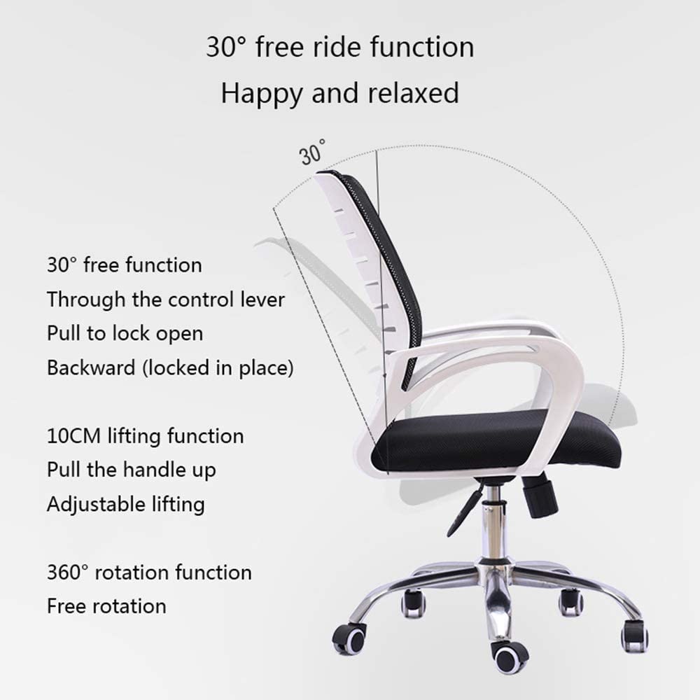 SwiftChair Ergonomic Office Chair - White