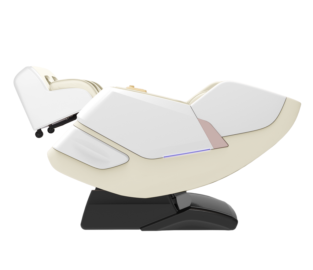 Premium White Zero Gravity Massage Chair