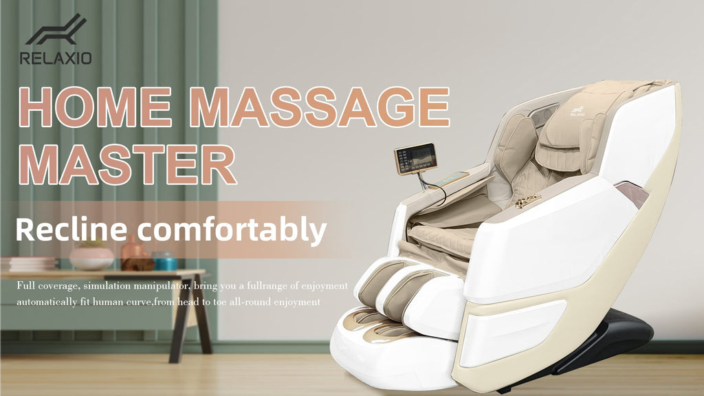 Premium White Zero Gravity Massage Chair