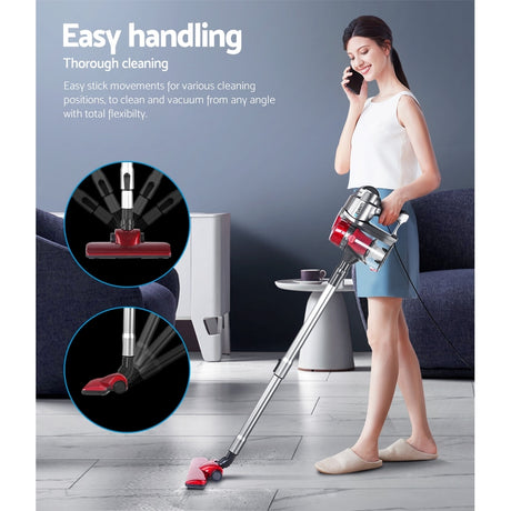Devanti 450W Corded Handstick Vacuum Cleaner