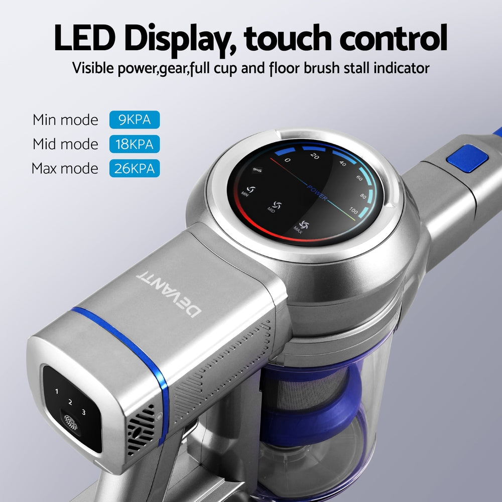 Devanti 300W Cordless Stick Vacuum Cleaner