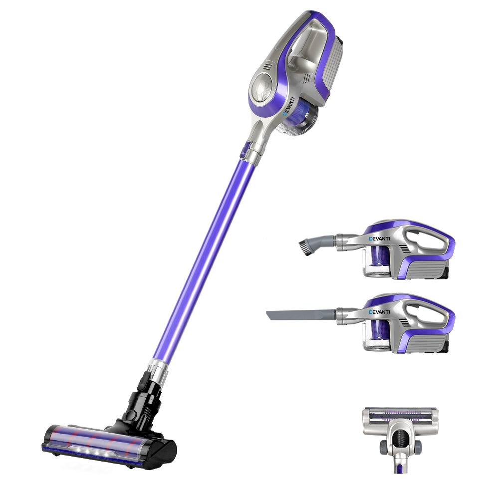 Devanti 150W Cordless Stick Vacuum Cleaner