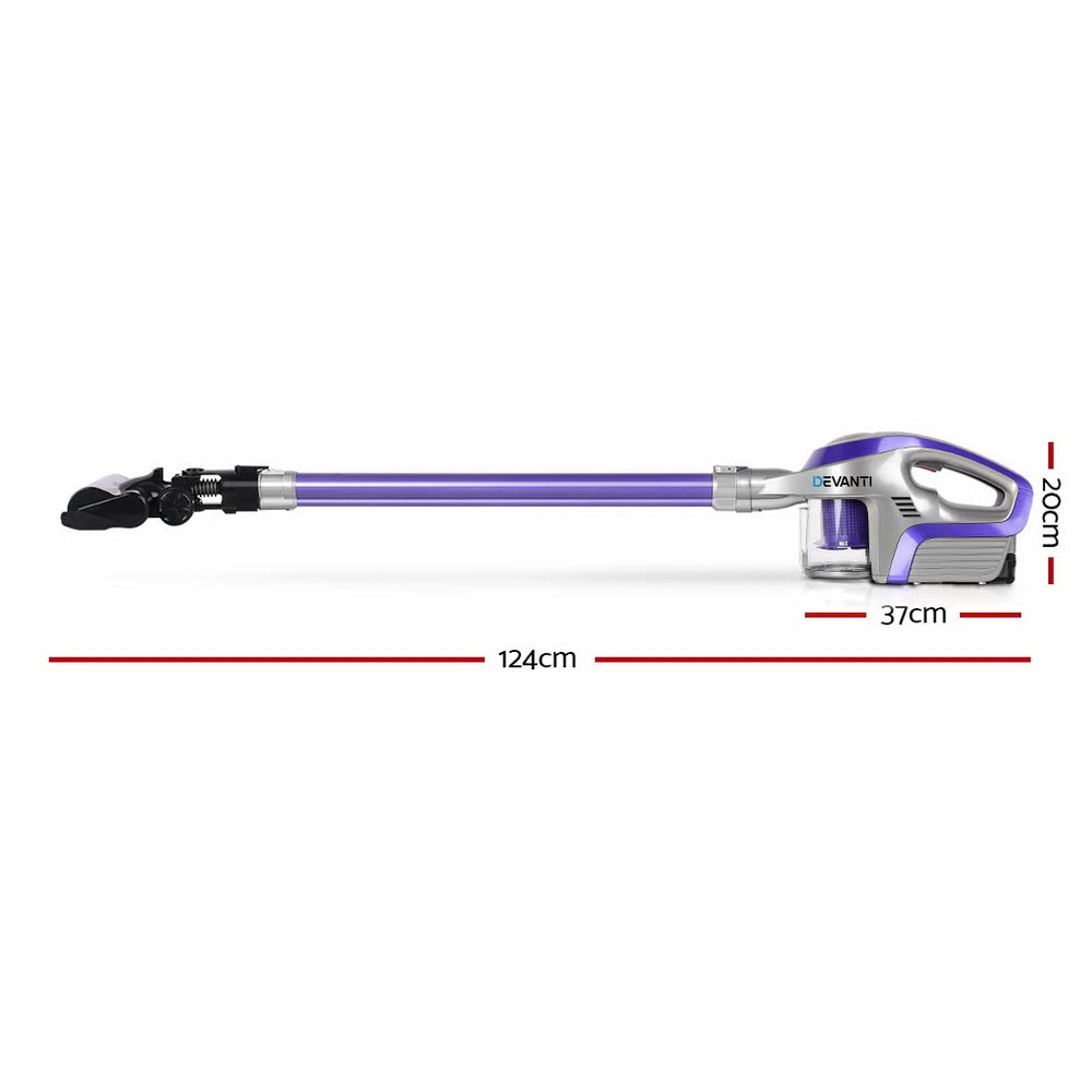 Devanti 150W Cordless Stick Vacuum Cleaner
