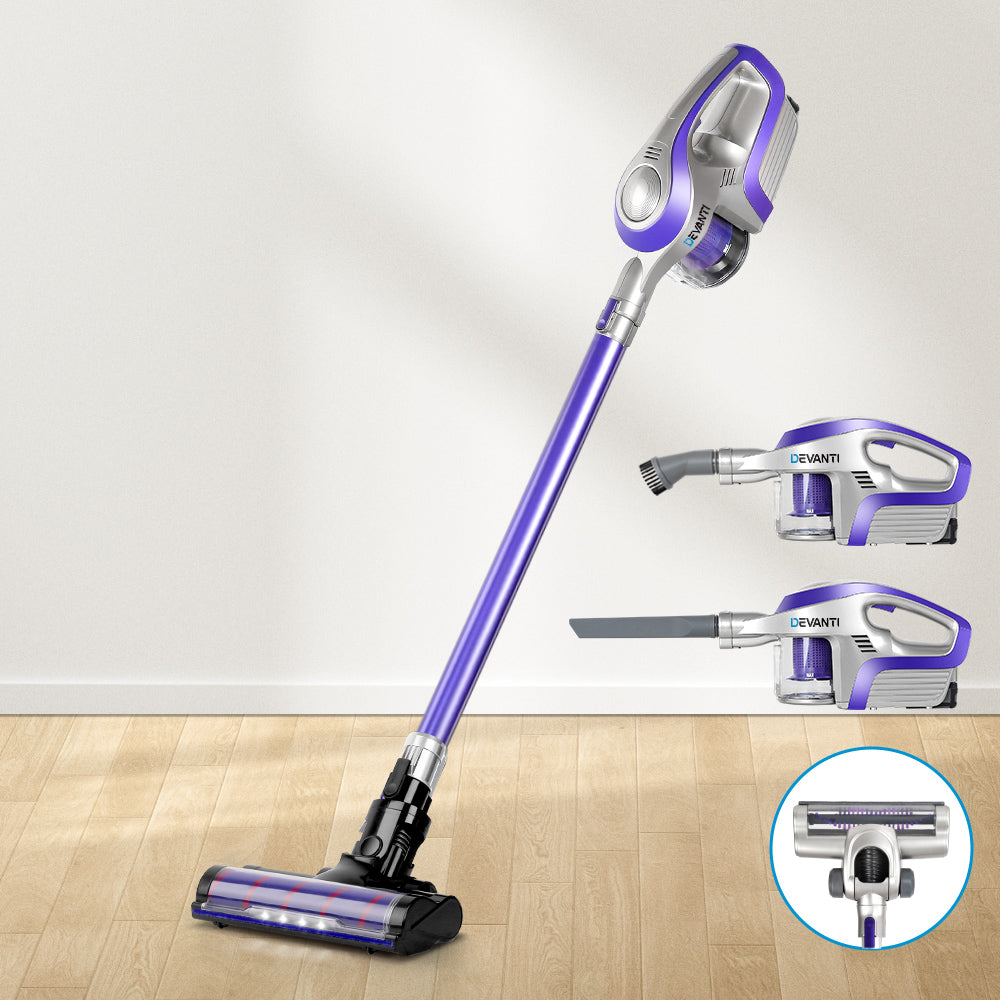 Devanti 150W Cordless Stick Vacuum Cleaner