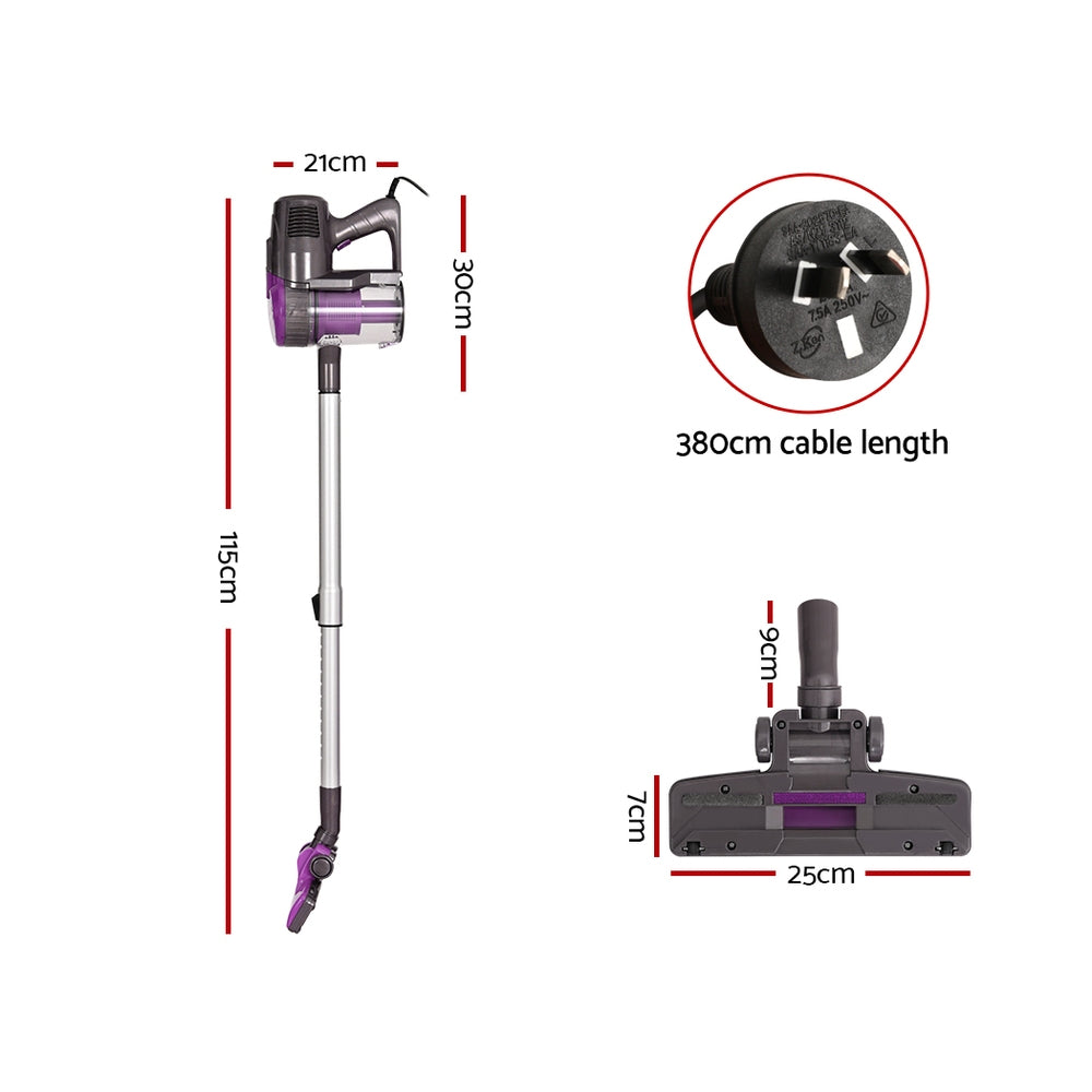 Devanti 500W Corded Stick Vacuum Cleaner