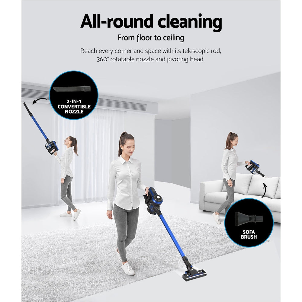 Devanti Cordless 250W Stick Vacuum Cleaner