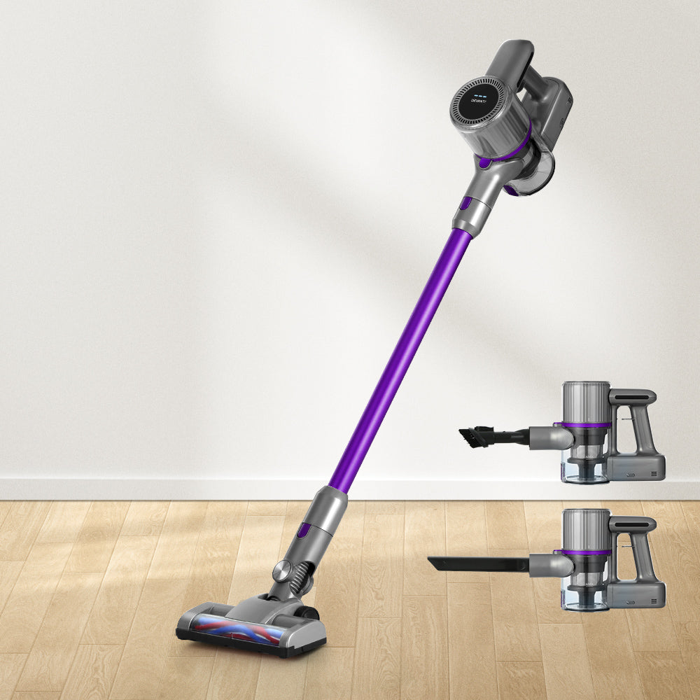 Effortless Purple Cordless Vacuum Cleaner