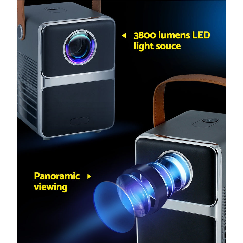 Devanti Portable 4K WiFi Mini Projector