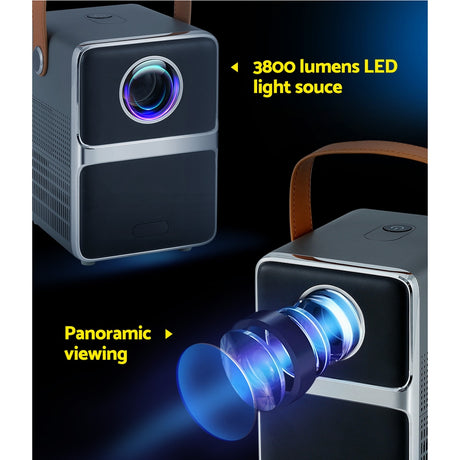 Devanti Portable 4K WiFi Mini Projector