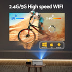 Devanti 4K 1080P Android WiFi Home Projector