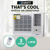 Devanti 1.7kW Window Air Conditioner - Efficient Cooling Solution