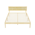 Artiss Yumi Queen Size Wooden Bed Frame