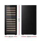 Devanti 80-Bottle Dual Zone Wine Cooler