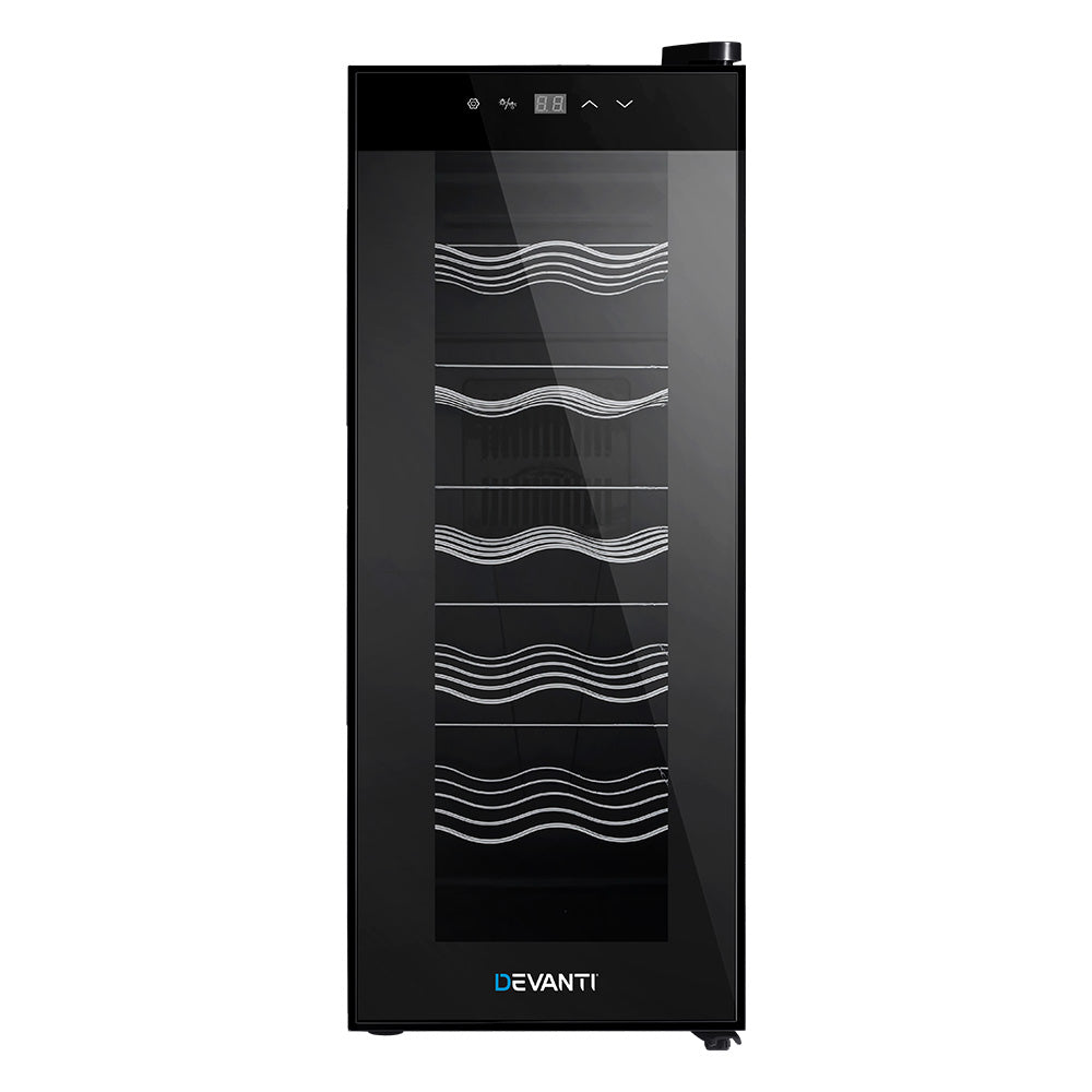 Devanti 12-Bottle Thermoelectric Wine Cooler