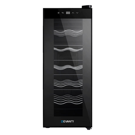 Devanti 12-Bottle Thermoelectric Wine Cooler