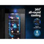 Devanti 12-Bottle Thermoelectric Wine Cooler