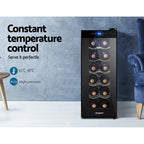 Devanti 12-Bottle Thermoelectric Wine Cooler