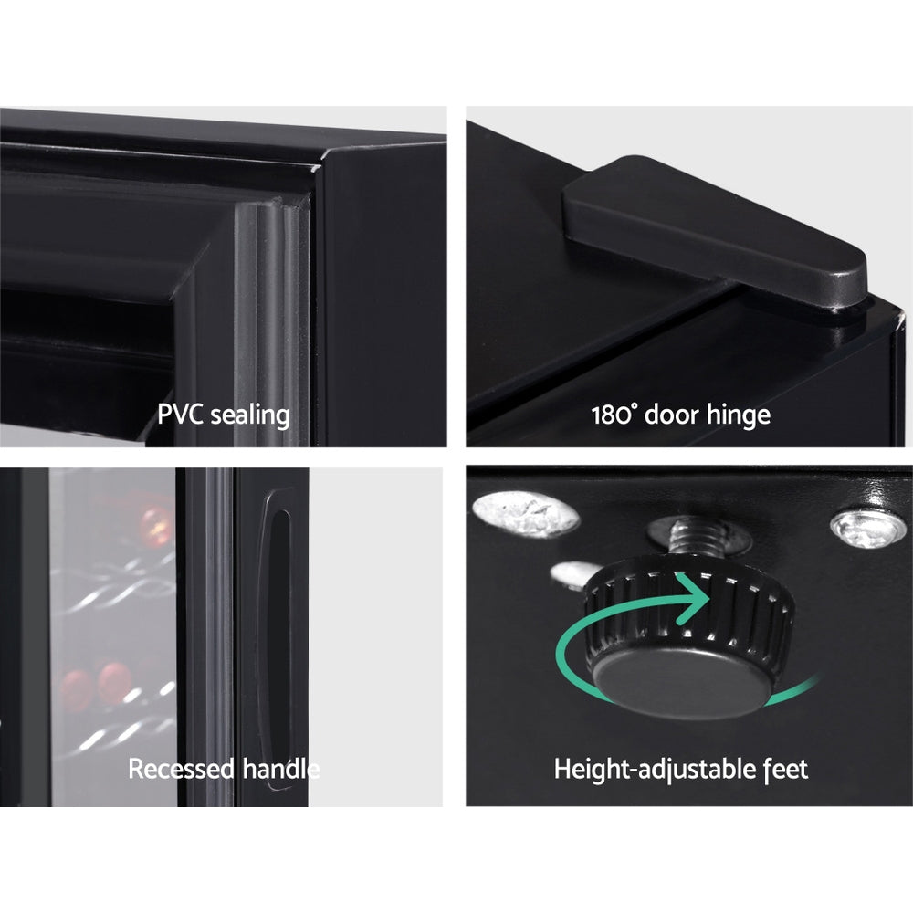 Devanti 12-Bottle Thermoelectric Wine Cooler