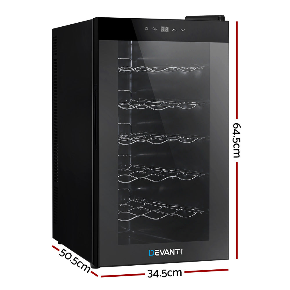 Devanti 18-Bottle Thermoelectric Wine Cooler